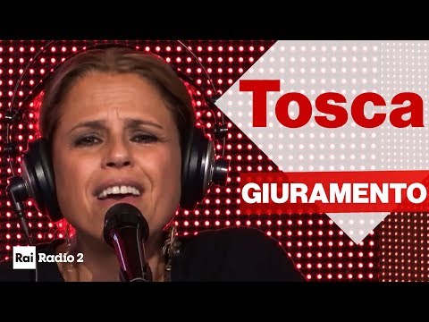 TOSCA dal vivo a Radio2 Social Club - "GIURAMENTO"