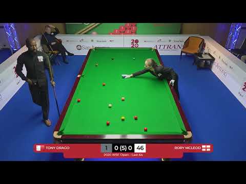 Tony Drago v Rory McLeod - WSF Open (January 2020)