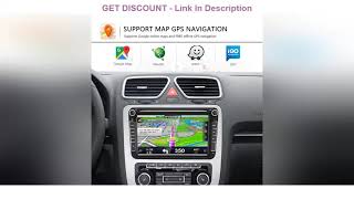 ☑ Podofo 2 din Android 8.1 radia samochodowe odtwarzacz multimedialny GPS dla VW/Volkswagen/Golf/Pa