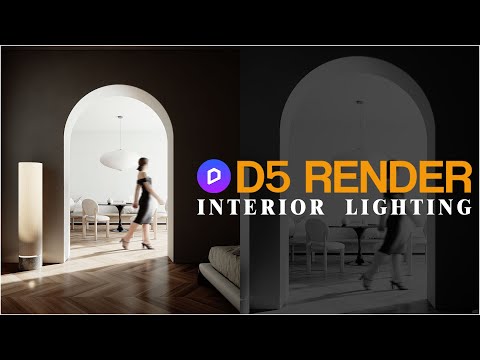 D5 RENDER TUTORIAL I Realistic Interior Lighting | Full Tutorial for Stunning Results