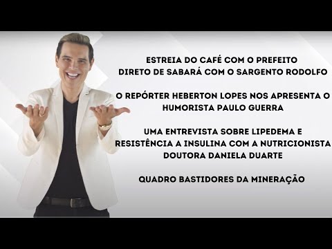 Programa André Show - 12/07/2025 - exibido na Band Minas