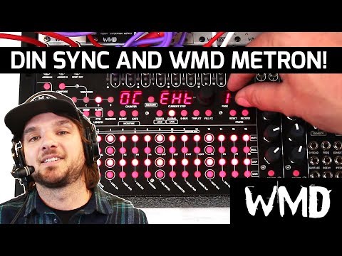 WMD METRON - How to use DIN SYNC to sync to external gear