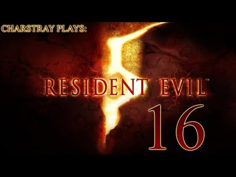 Resident Evil 5, Part 16 - Uroboros 2 Boss (Veteran, No rocket launcher)