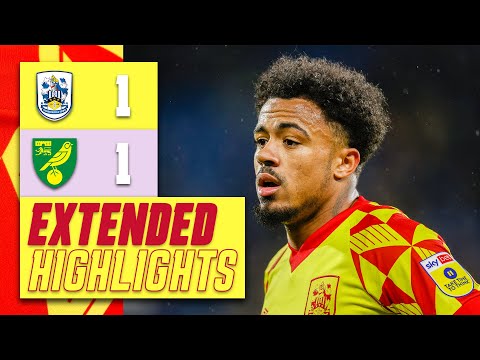 EXTENDED HIGHLIGHTS | Huddersfield Town 1-1 Norwich City