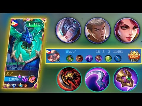 HOW TO WIN AGAINST AGGRESSIVE ENEMY TEAM | TOP GLOBAL THAMUZ | MLBB