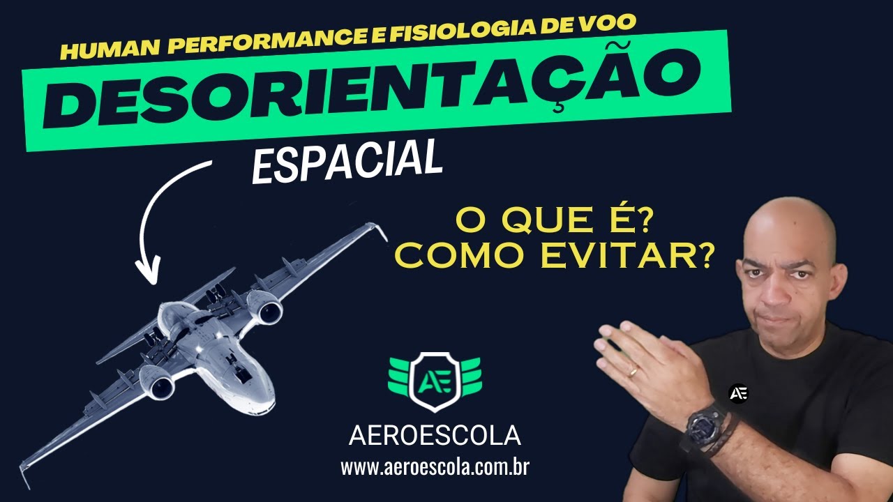 ✈️ Voo Cego: Compreenda a Desorientação Espacial. Saiba o que é e como evitar. Human Performance