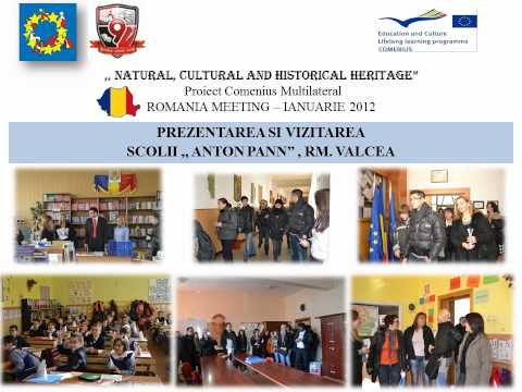 Profi te premiaza 2012 - Prezentare Scoala Gimnaziala "Anton Pann" Ramnicu Valcea
