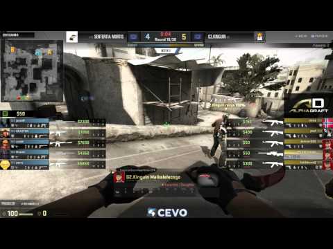 G2.Kinguin vs Sententia Mortis Game 2 (CEVO-P CS:GO Season 8) - Helium & Launders