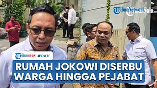 Suasana Kediaman Jokowi di Solo Ramai Diserbu Warga hingga Sejumlah Pejabat untuk Silaturahmi