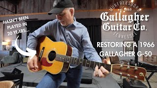 Video thumbnail for We found a 1966 Gallagher G-50 under a bed, how does it sound? Ft. @gallagherguitarco by Jeremy Sheppard