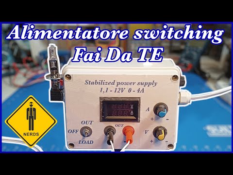 Alimentatore stabilizzato regolabile in tensione e corrente Fai Da Te