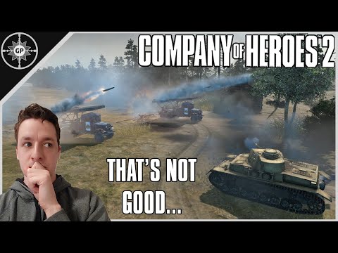 DON'T PANIC GREYSHOT! | 4V4 Steppes | Company of Heroes 2 Multiplayer