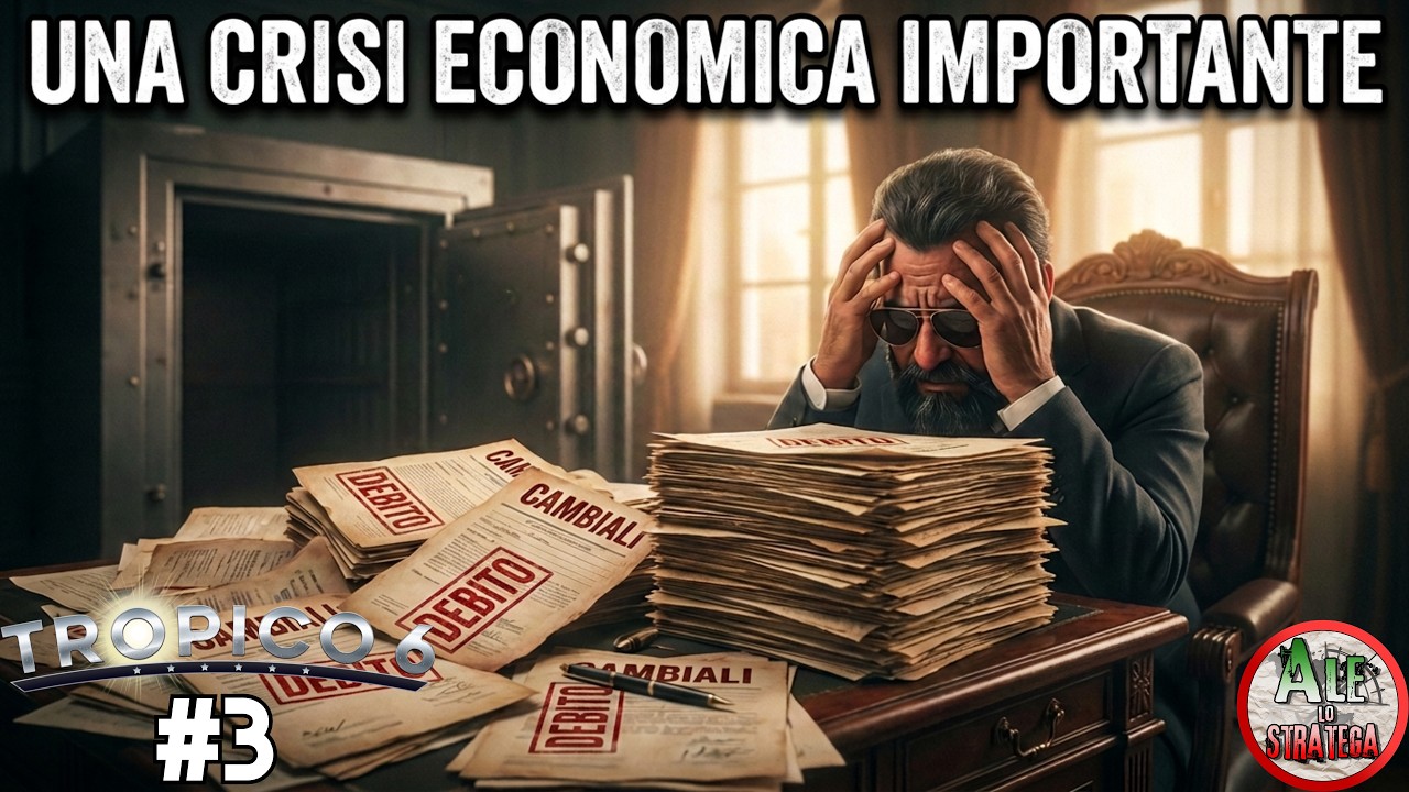 UNA CRISI ECONOMICA IMPORTANTE || TROPICO 6 gameplay ITA || LOBBYSTICO #3