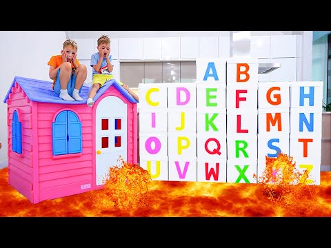 ABC Learn English Alphabet with Vlad and Niki