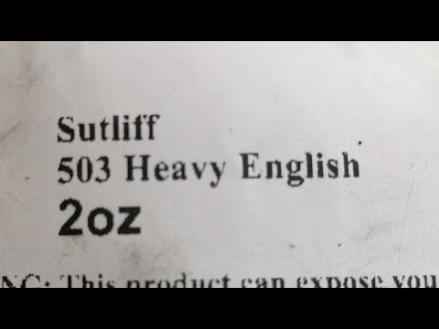 Sutliff heavy English