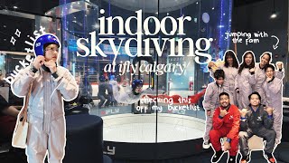 bucketlist: indoor skydiving at ifly calgary