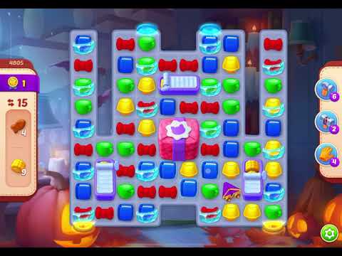 HomeScapes Level 4805 no boosters (16 moves)