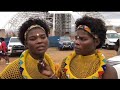 Qwabe Twins Attends Umkhosi We Mhlanga And Mzansi Dragg Them