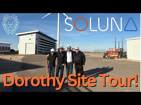 Soluna Holdings Dorothy Site Tour | Top AI & HPC Stocks to Watch Now | Latest SLNH Stock News | SLNH