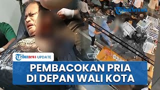 Detik-detik Pembacokan Pria di Hadapan Wali Kota Gorontalo, Korban Dianiaya hingga Terkapar