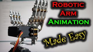 Create Amazing Animations: Build a 6DoF Robotic Arm with Bottango and Arduino