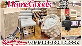 NEW HomeGoods SUMMER 2025 Shop With Me Home Decor Must Haves | SHOPPING VLOG