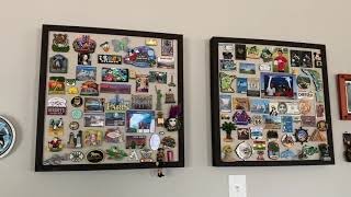 How I Have Displayed My Souvenir Magnets Collection! Easy Simple DIY Take A Look 😃