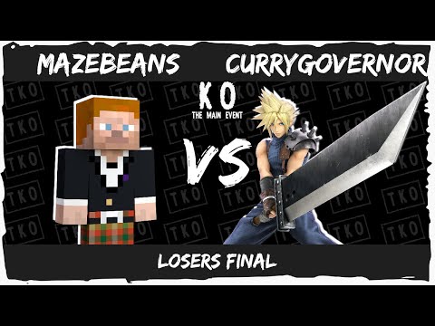 KO: The Main Event // MazeBeans Vs CurryGovernor - Losers Finals