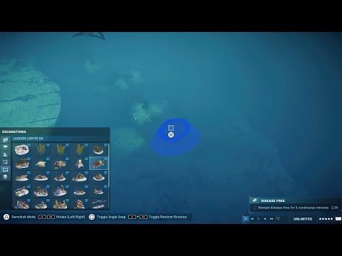 Jurassic World Evolution 2 Luis JW Pennsylvania 2nd pt24: Lagoon Decorations and More (PS5)