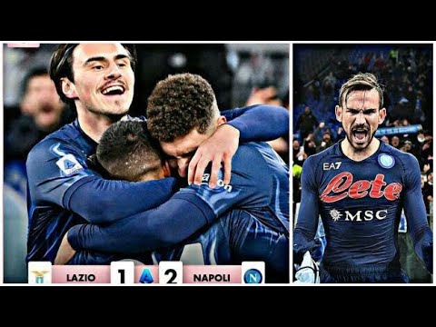 Fabian Ruiz Goal Vs Lazio | Lazio - Napoli 1.2 | Fans Napoli supporter In Stadio Olimpico