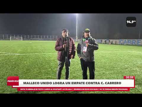 COMUNAL CABRERO V/S MALLECO UNIDO / FECHA N°17