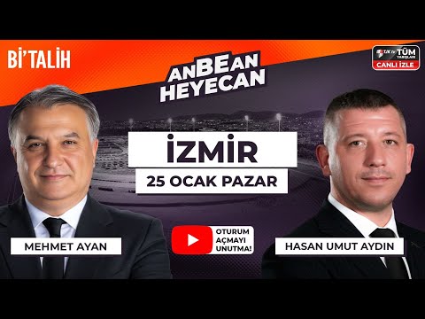 Mehmet Ayan & Hasan Umut Aydın ile ANBEAN HEYECAN | 25 Ocak İzmir At Yarışları