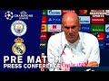 Zinedine Zidane - Man City v Real Madrid - Pre-Match Press Conference - Champions League