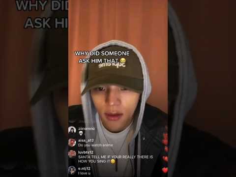 STAYS ASKED WOOJIN TO SING "CHRISTMAS EVEL" AND HE DIDN'T KNOW THE SONG. Woojin live #woojin #skz