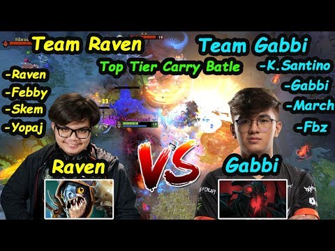 TNC Gabbi [Shadow Fiend] vs Geek Fam Raven [Slark]Top Tier Carry Battle Dota 2 7.23 pro Gameplay