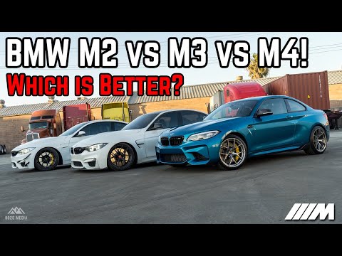 BMW M2 vs M3 vs M4: Which is Better?