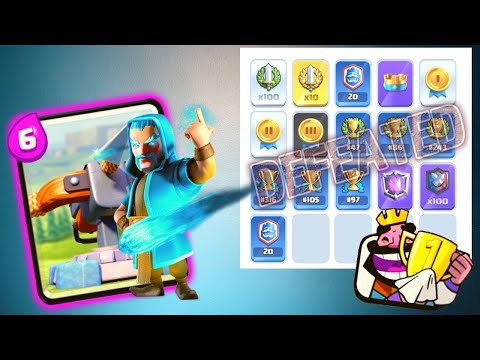 Ice Bow (X-bow 3.5 Deck) - Clash Royale Top Ladder Gameplay