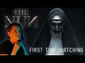 The Nun Reaction | First Time Watching | she terrifies me!!!