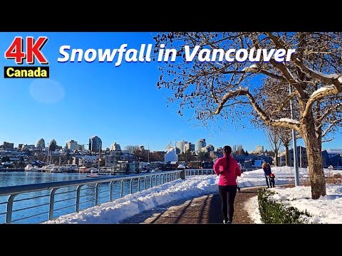 🇨🇦【4K UHD】4K Virtual Walking Tour in Vancouver Canada 2022