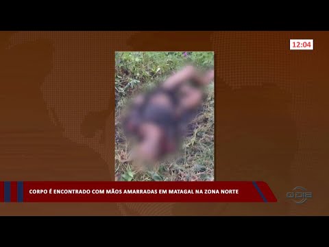 Corpo é encontrado com mãos amarradas em matagal na zona norte 20 04 2023