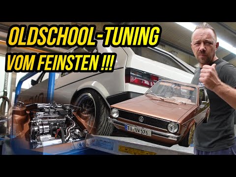TURBO-GOCKEL - OLD-SCHOOL TUNING AT ITS FINEST! G60 1.8 TURBO GOLF 1