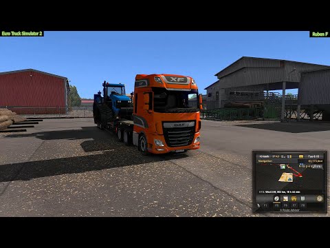 Euro Truck Simulator 2 (v1.36) Klaipeda to Karlskrona