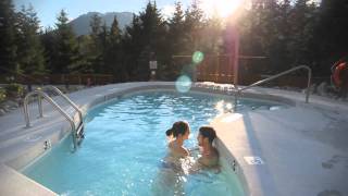 A glimpse at our spectacular 20 000 sq ft outdoor spa.