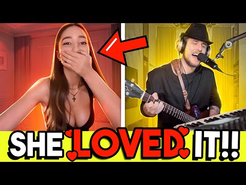 Simp SINGS HIS WAY into GIRLS HEARTS on OMEGLE!!!