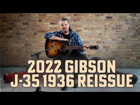 GIBSON J-35 ACOUSTIC CUSTOM SHOP 1936 REISSUE near MINT! image 24