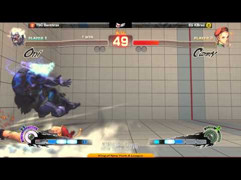 USF4 @ TKONY 2016 A League - TSC Santhrax vs EG KBrad [720p/60fps]
