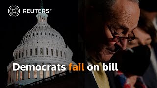 U.S. Senate Democrats fail to pass voting rights bill