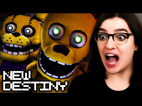 ANIMATRONICS ARE HUNTING ME!! (FNAF Fan Game: Those Nights at Fredbear's New Destiny)