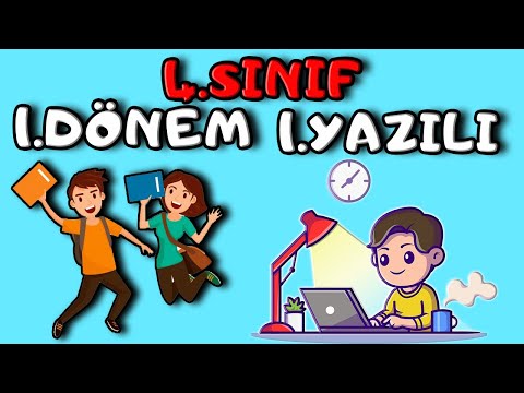 4.SINIF İNGİLİZCE 1.DÖNEM 1.YAZILI SORULARI | BU VİDEOYU İZLEMEDEN YAZILIYA GİRME!