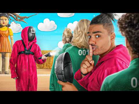 Ich überlebe Squid Game HIDE & SEEK! 🦑 (ft. Faruk, Alex, Theresa)